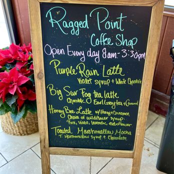 Ragged Point Coffee Shop And Bakery - Special flavors Jan 2024 - Bakeries Near Me - Ragged Point, California Ragged Point Coffee Shop And Bakery - Special flavors Jan 2024 - Bakeries Near Me - Ragged Point, California