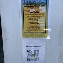 Mojo's Famous Hot Dogs - Menu