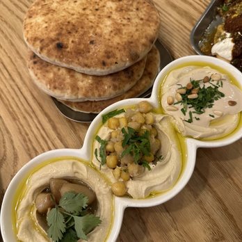 Levantine - Hummus Trio - Mediterranean Near Me - Brooklyn, New York
