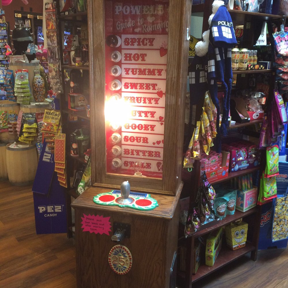 Cravin's Candy Emporium - Love Tester machine. - Desserts Near Me - Bend, Oregon Cravin's Candy Emporium - Love Tester machine. - Desserts Near Me - Bend, Oregon