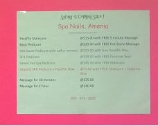 Spa Nail Of Amenia Logo