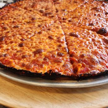 Vinnie’s Brick Oven Pan Pizza - Baked to perfection. And the ring of caramelized cheese around the edge. Pure magic - Pizza Near Me - Millburn, New Jersey Vinnie’s Brick Oven Pan Pizza - Baked to perfection. And the ring of caramelized cheese around the edge. Pure magic - Pizza Near Me - Millburn, New Jersey