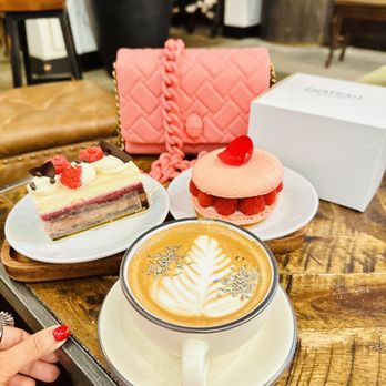 Chateau De Chantilly Cafe - Lavender Rose Latte - Bakeries Near Me - Chantilly, Virginia Chateau De Chantilly Cafe - Lavender Rose Latte - Bakeries Near Me - Chantilly, Virginia