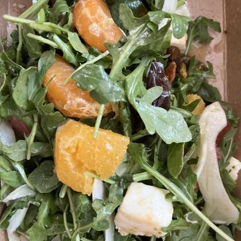 The Parlor - Citrus salad with pistachios dates incredible cheese, fennel, amazing dressing - Pizza Near Me - Tustin, California