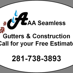 AAA Seamless Gutters & Construction