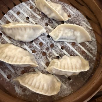 Dough Zone Dumpling House - High Tail Shrimp & Pork Steamed Dumplings (6)  翘尾鲜虾蒸饺 - Chinese Near Me - Lacey, Washington