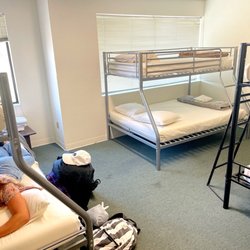 San Juan Island Hostel - Our bedroom w/ 3 bunks