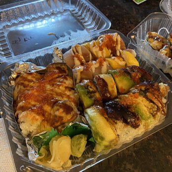 Joy Sushi - Joy King Roll, Mango Paradise Roll, and 49er 's Roll - Sushi Bars Near Me - Mountain View, California Joy Sushi - Joy King Roll, Mango Paradise Roll, and 49er 's Roll - Sushi Bars Near Me - Mountain View, California