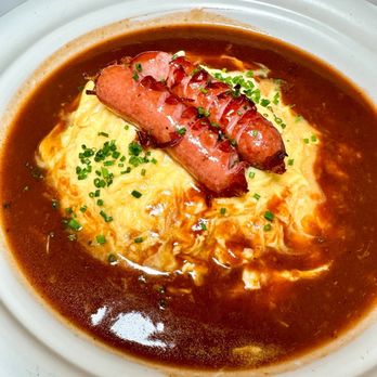 GIWA - Omurice w Kurobuta Pork Sausage - Breakfast & Brunch Near Me - Santa Clara, California
