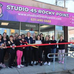 Studio 45 - Ribbon cutting of the new building on March 29, 2026 with Councilwoman Jane Bonner