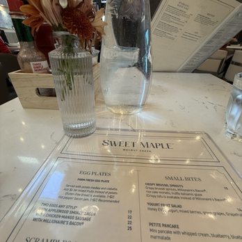 Sweet Maple  - Menu - New American Near Me - Walnut Creek, California