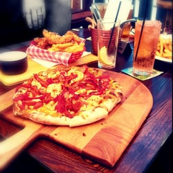 Woodcroft Hotel - Mate pizza, Southern fried chicken.