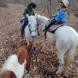 Trail ride with the kids