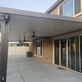 Podium Construction - Before and After - Patio Coverings Near Me