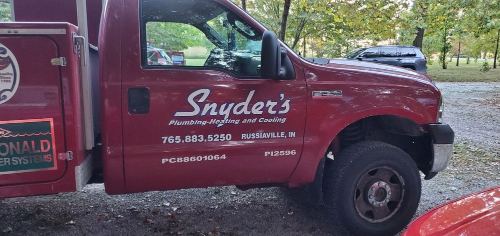 Slide of Snyder's Plumbing & Heating Serv