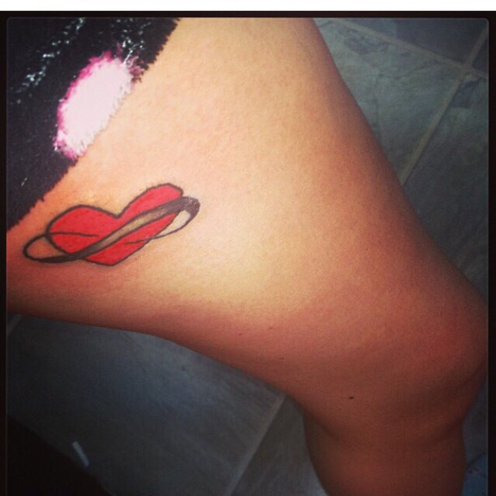 Love my tattoo the red Suzi used is more vibrant then any other of my tats from other artist !!!! I will be back 4more