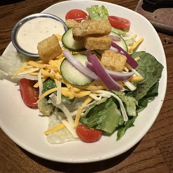 Outback Steakhouse - House Side Salad - Steakhouses Near Me - Lewisville, Texas