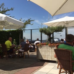 Oevers - Het terras met uitzicht op Westeinderplassen
