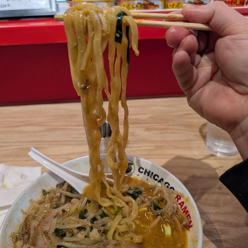 Spicy Miso with an egg. Spicy Miso with an egg.