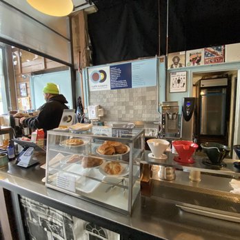 Cafe Suspiro - a counter with a variety of pastries - Coffee & Tea Near Me - San Francisco, California