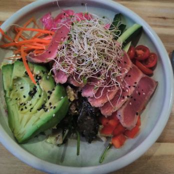 Sun of a Beach - Ahi tuna bowl - yum! - Seafood Near Me - Sylvan Lake, Alberta Sun of a Beach - Ahi tuna bowl - yum! - Seafood Near Me - Sylvan Lake, Alberta