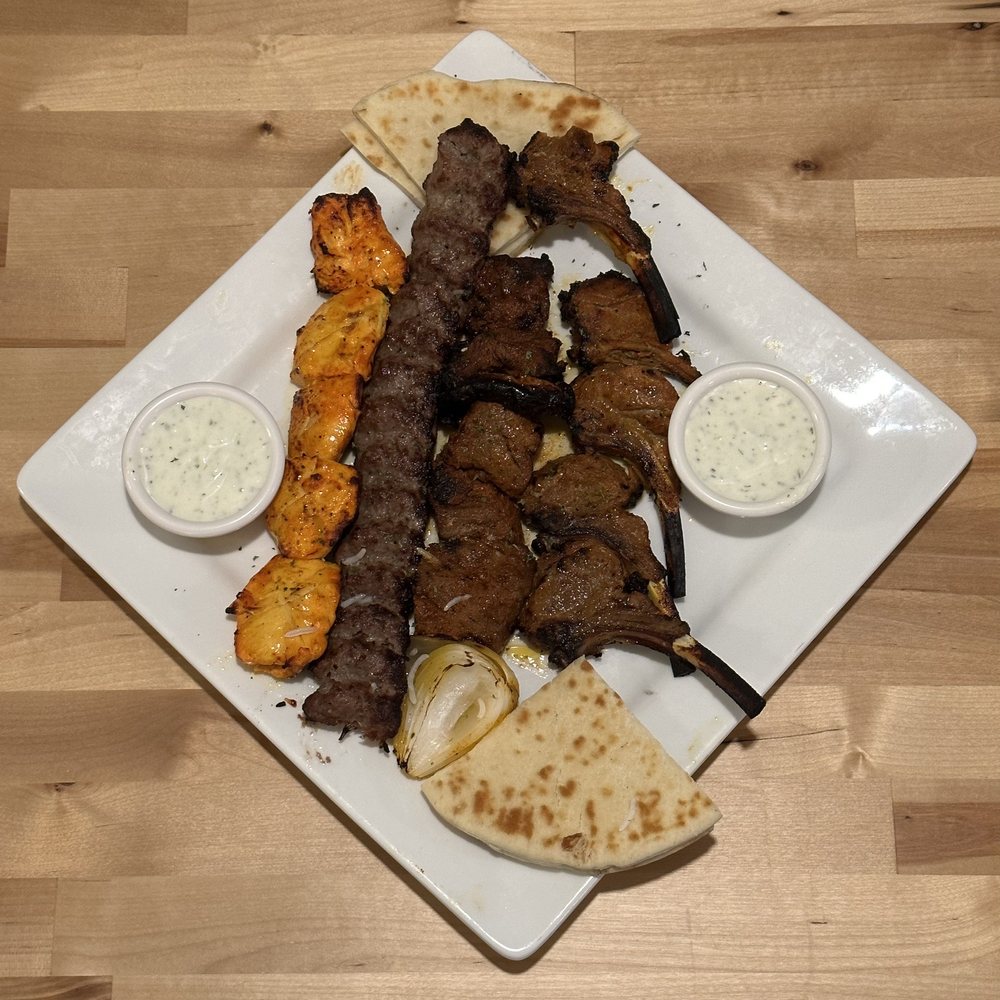 Kabob Korner - Dinner for two kabobs - IG @bougiefoodieboi - Mediterranean Near Me - Lynnwood, Washington Kabob Korner - Dinner for two kabobs - IG @bougiefoodieboi - Mediterranean Near Me - Lynnwood, Washington