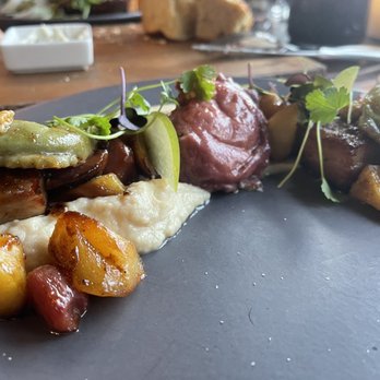 Cafe Vino - Ravioli with pork belly - Wine Bars Near Me - Fort Collins, Colorado
