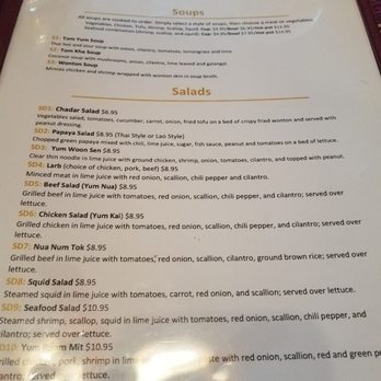 Chadar Thai Restaurant - Menu - Thai Near Me - Richmond, Virginia Chadar Thai Restaurant - Menu - Thai Near Me - Richmond, Virginia
