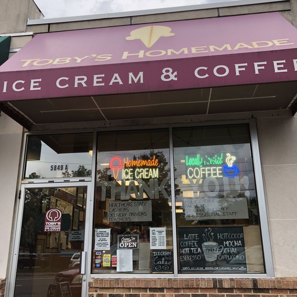 Toby's Homemade Ice Cream - Outside - Ice Cream & Frozen Yogurt Near Me - Arlington, Virginia Toby's Homemade Ice Cream - Outside - Ice Cream & Frozen Yogurt Near Me - Arlington, Virginia