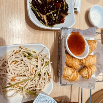 Seven Grams - Shredded Bean Curd Black Fungus Salad Potato String Shrimp 5pcs - Chinese Near Me - Rancho Cucamonga, California Seven Grams - Shredded Bean Curd Black Fungus Salad Potato String Shrimp 5pcs - Chinese Near Me - Rancho Cucamonga, California