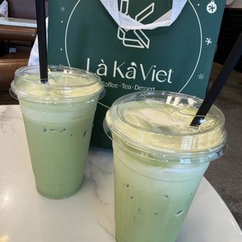 La Ka Viet - Matcha einspanner - Desserts Near Me - Westminster, California