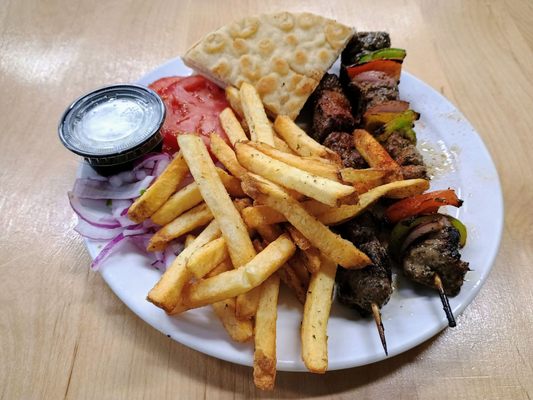 Souvlaki Greek Skewers by null