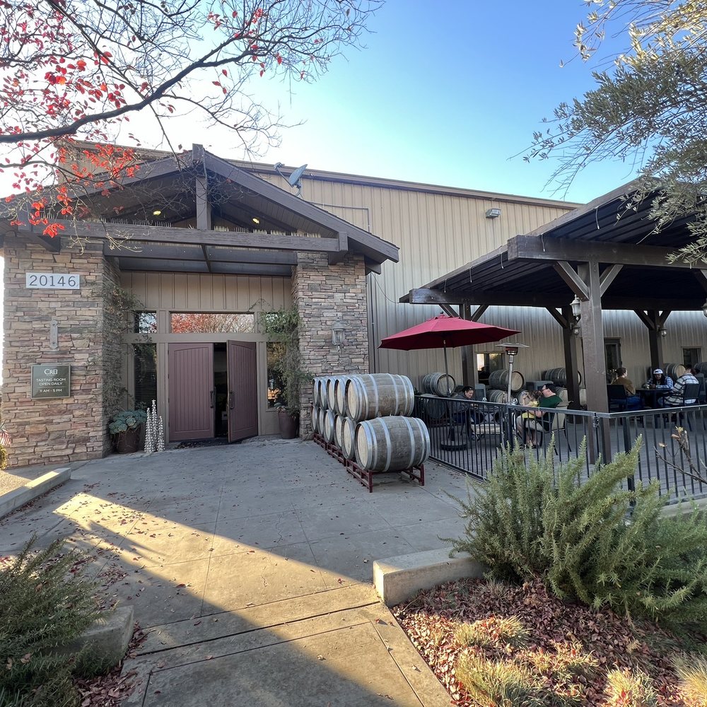 CRŪ Winery - Front entrance to tasting room - Wineries Near Me - Madera, California CRŪ Winery - Front entrance to tasting room - Wineries Near Me - Madera, California