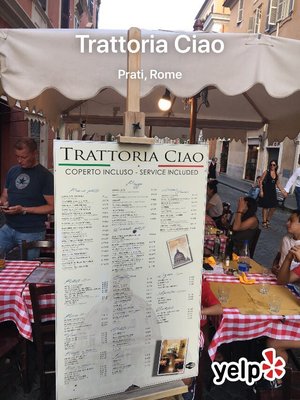 Menu photo 1 Trattoria Ciao Rome, RM Menu photo 1 Trattoria Ciao Rome, RM