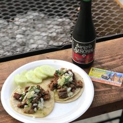 Tacos de Tripita los pedi bien doraditas