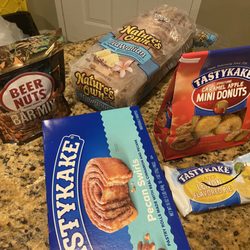 Flowers Baking Company - Discounted bread, nuts, and snacks.