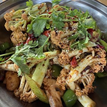 Sichuan Bistro - Dry pot cauliflower - Chinese Near Me - Beaverton, Oregon
