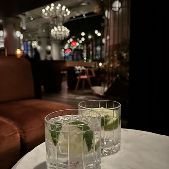 Moxy NYC Lower East Side - Bar area - Hotels Near Me - New York, New York