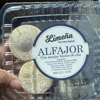 Limeña Peruvian Eatery - Alfajor - Peruvian Near Me - Thousand Oaks, California Limeña Peruvian Eatery - Alfajor - Peruvian Near Me - Thousand Oaks, California