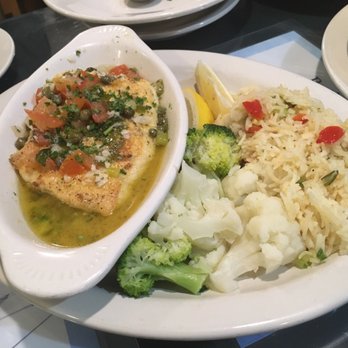 Tognazzini's Dockside - Halibut Piccata - Seafood Near Me - Morro Bay, California Tognazzini's Dockside - Halibut Piccata - Seafood Near Me - Morro Bay, California