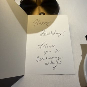 Ocean Prime Sarasota - Birthday card - Seafood Near Me - Sarasota, Florida Ocean Prime Sarasota - Birthday card - Seafood Near Me - Sarasota, Florida