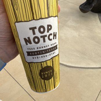 Top Notch - Burgers Near Me - Hutto, Texas Top Notch - Burgers Near Me - Hutto, Texas