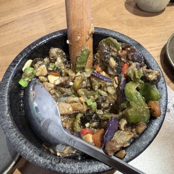 Chef Tian - Eggplant peppers thousand egg - Chinese Near Me - Irvine, California Chef Tian - Eggplant peppers thousand egg - Chinese Near Me - Irvine, California