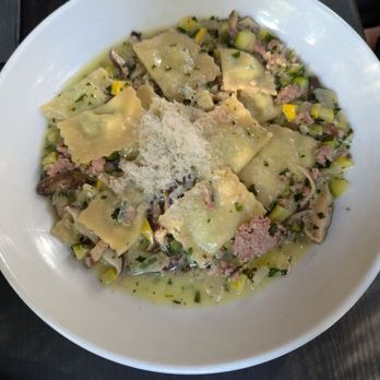 Alleia - Ravioli with Duck sausage - Italian Near Me - Chattanooga, Tennessee Alleia - Ravioli with Duck sausage - Italian Near Me - Chattanooga, Tennessee