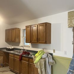 Innovation Painters - Scraped popcorn off ceiling.  Prepped walls and painted.
