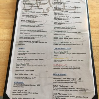 Cafe Baladi - Menu - Lebanese Near Me - Malvern, Pennsylvania