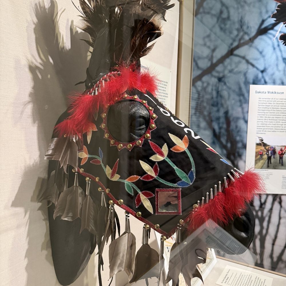 Minnesota History Center - Horse Mask - Museums Near Me - Saint Paul, Minnesota