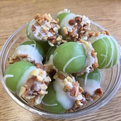 Shark's Fish & Chicken - I'm not sure what they are called but these are bomb. Taffy apple grapes? Idk