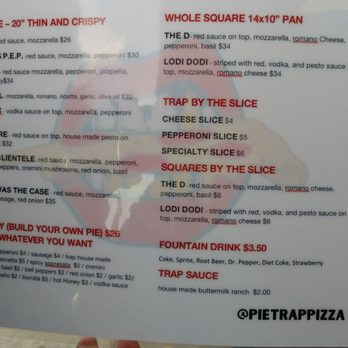Pie Trap Pizza - Menu - Pizza Near Me - Covina, California Pie Trap Pizza - Menu - Pizza Near Me - Covina, California