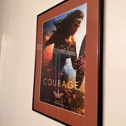 Quick Art Frame - A lucky break at the Wonder Woman screening a few years ago